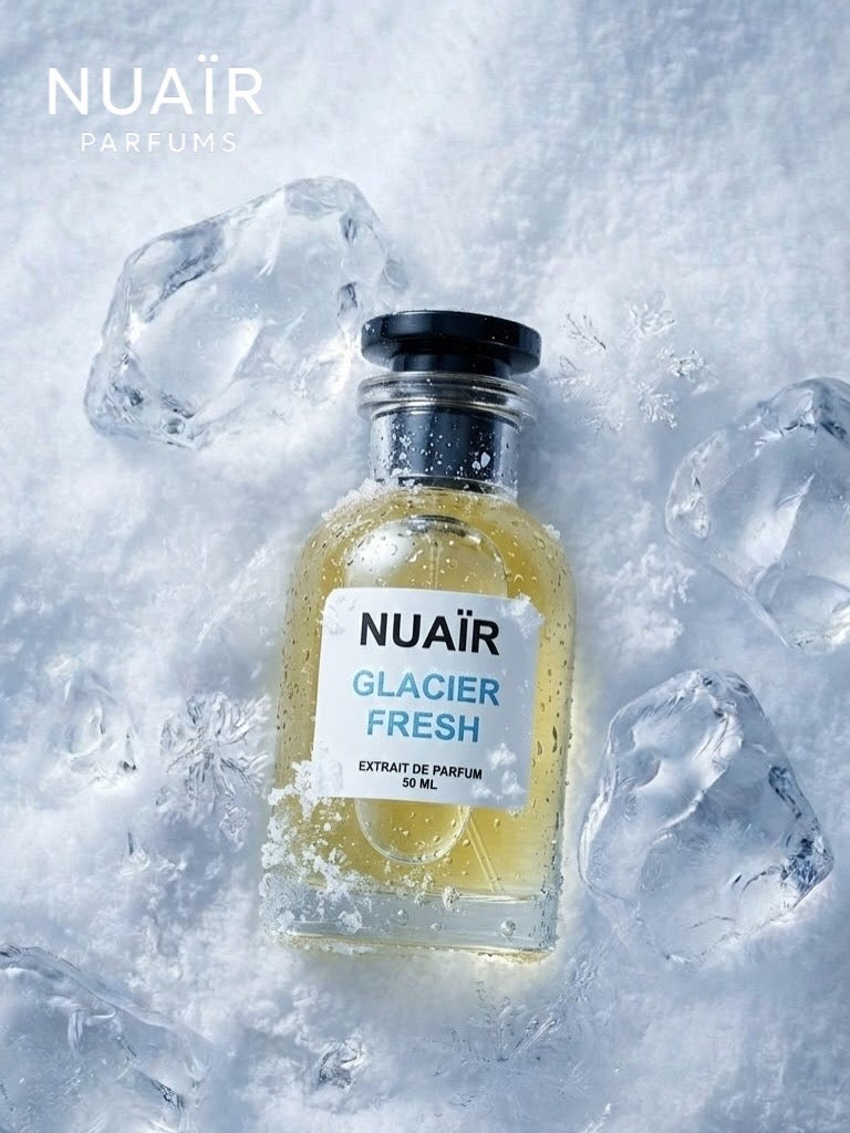 NUAÏR Glacier Fresh | Premium Extrait De Parfum | Long Lasting Fragrance