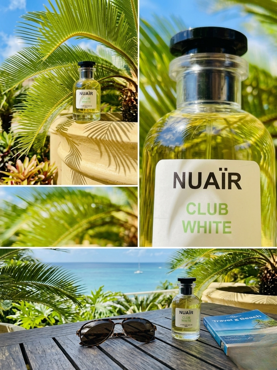 NUAÏR CLUB WHITE | Premium Extrait De Parfum | Long Lasting Fragrance